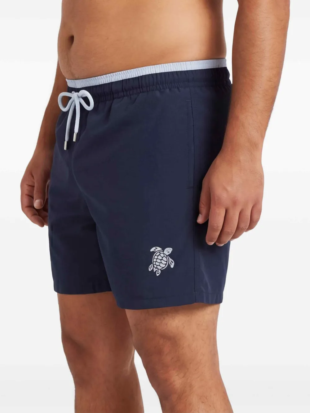 Vilebrequin Tweekleurige zwembroek Blauw