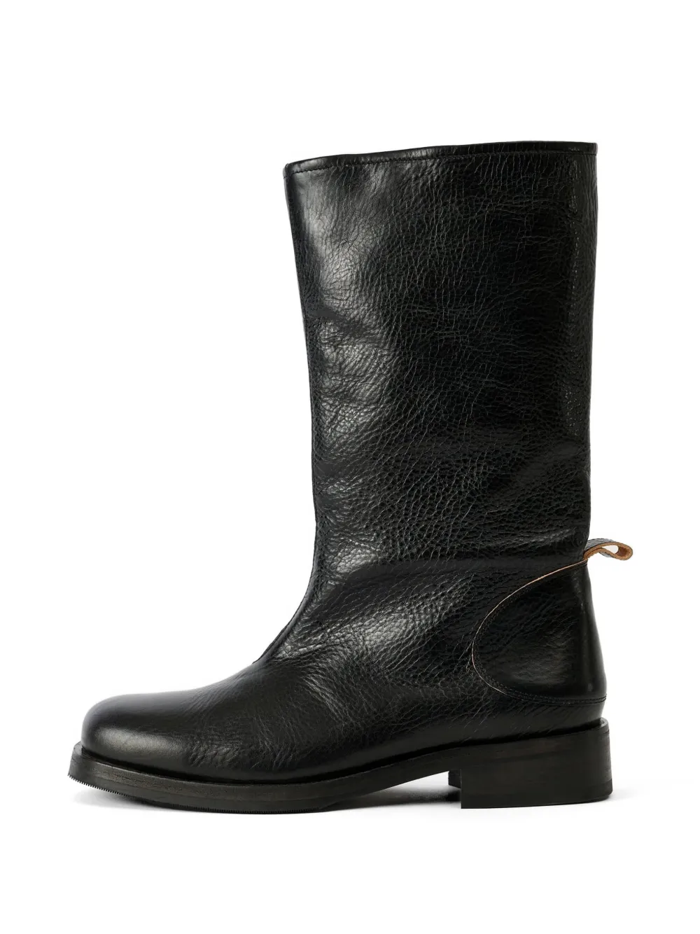 OUR LEGACY Haul Camion leren laarzen Zwart