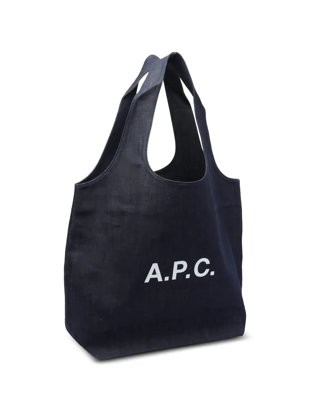 A.P.C. Ninon denim tote bag - Blu