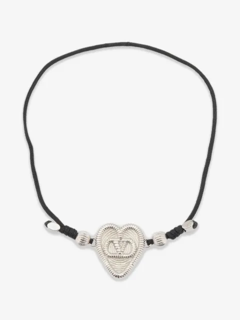 Valentino Garavani heart-charm bracelet