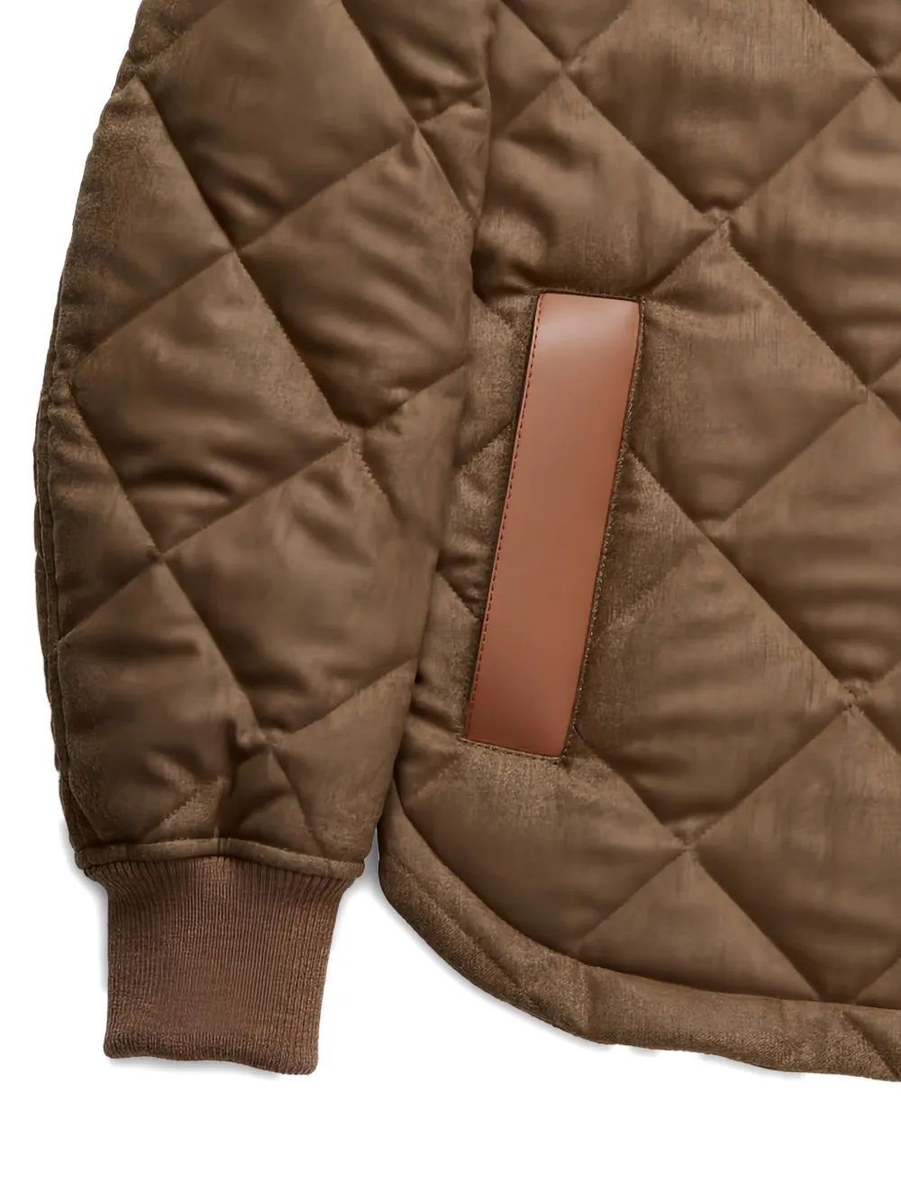  Tod's Snap-button Quilted Jacket - Brown 