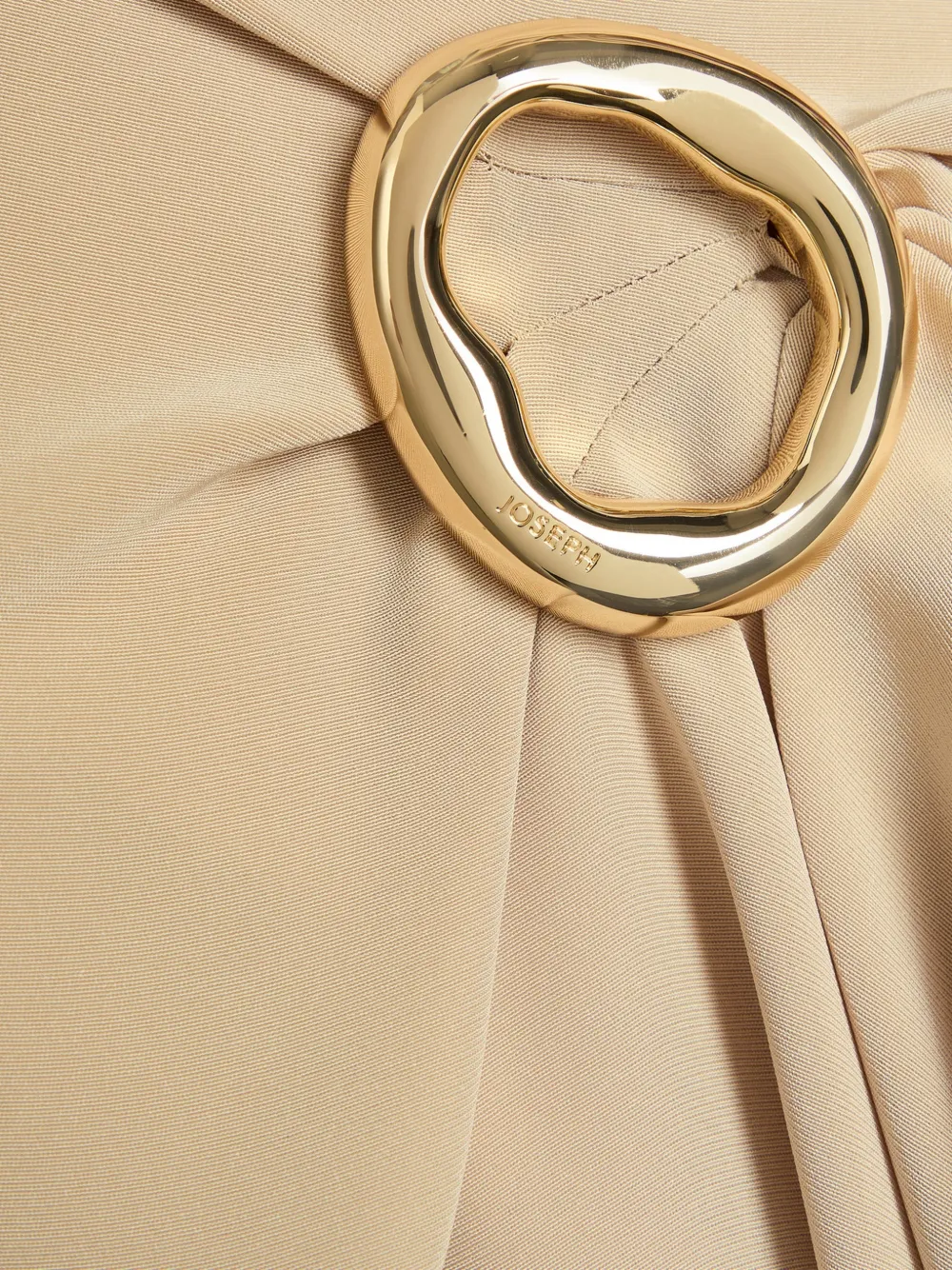  Joseph Ring-detail Mini Dress - Neutrals 