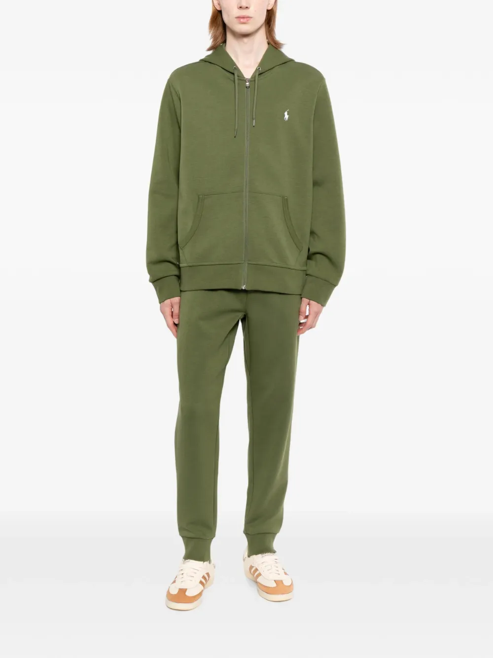 Polo Ralph Lauren Hoodie met geborduurd logo Groen