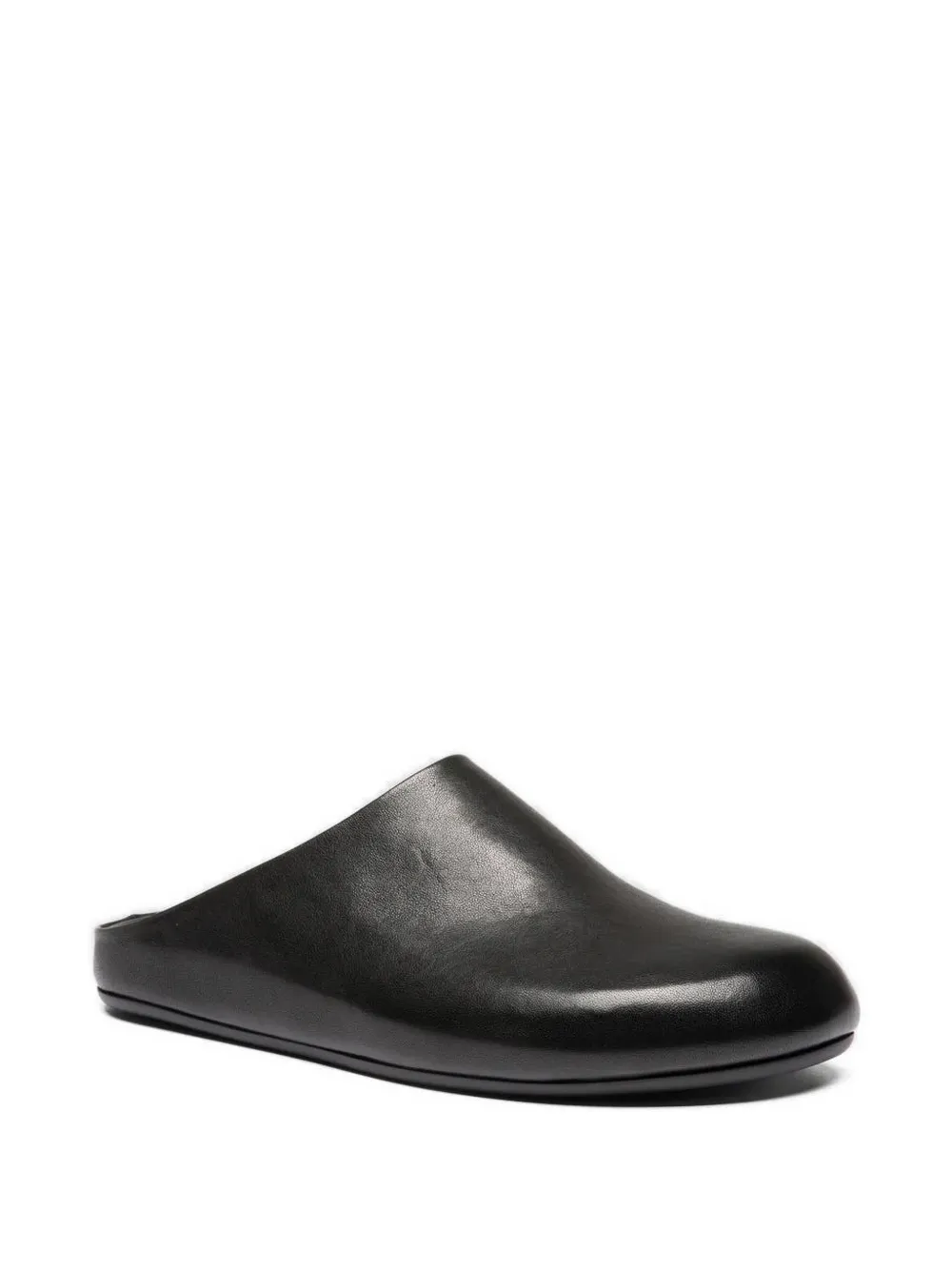 Officine Creative Babouche 001 leren muiltjes Zwart