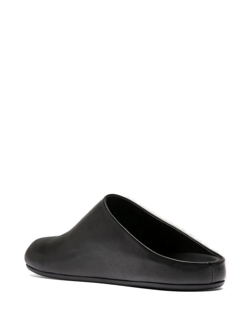 Officine Creative Babouche 001 leren muiltjes Zwart