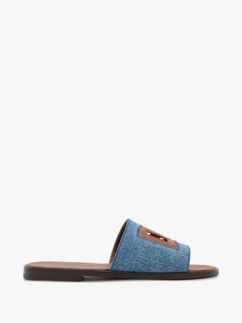 Dolce & Gabbana DG Sandalen aus Denim
