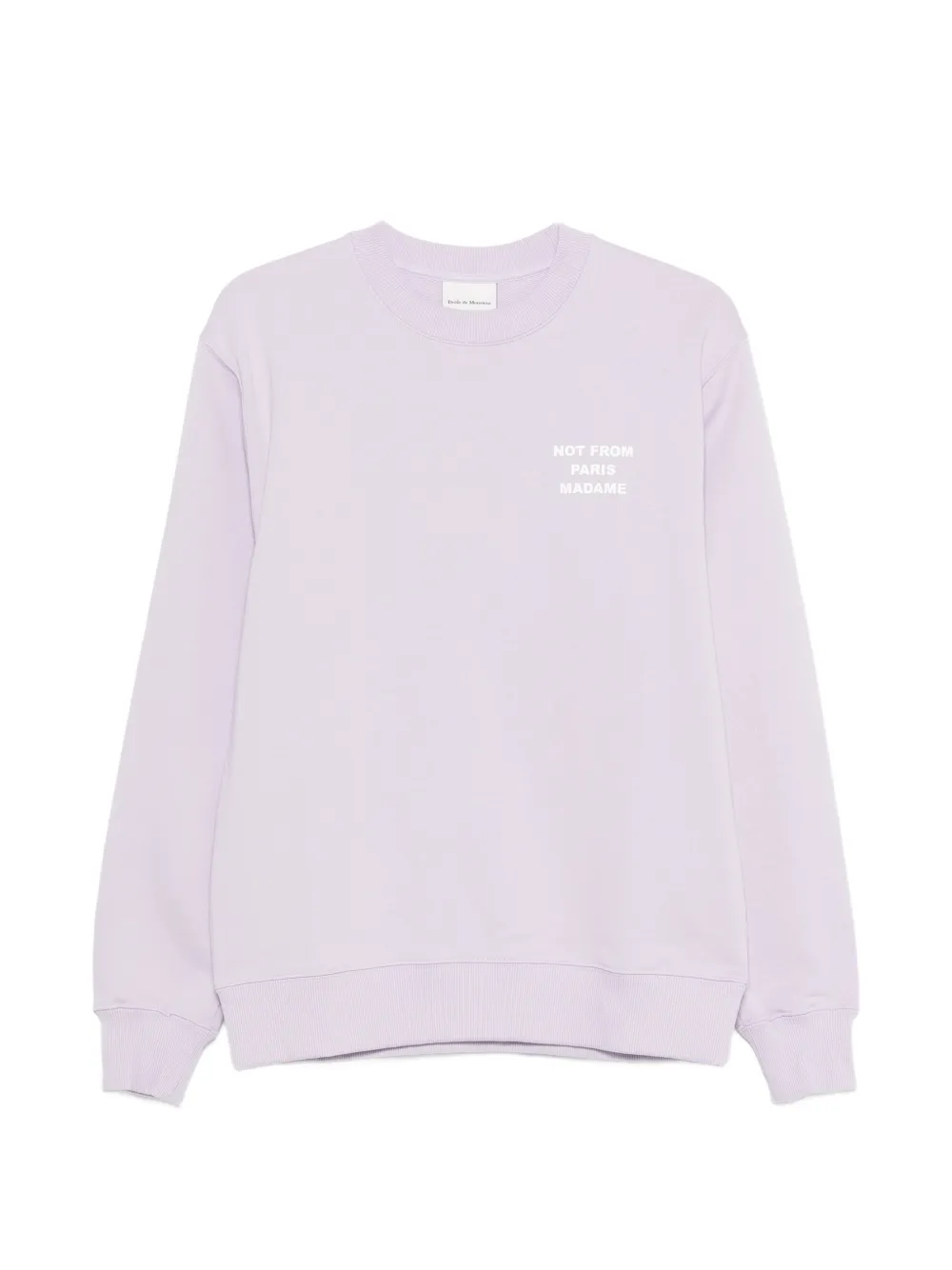Drôle De Monsieur crew-neck sweatshirt - Violett
