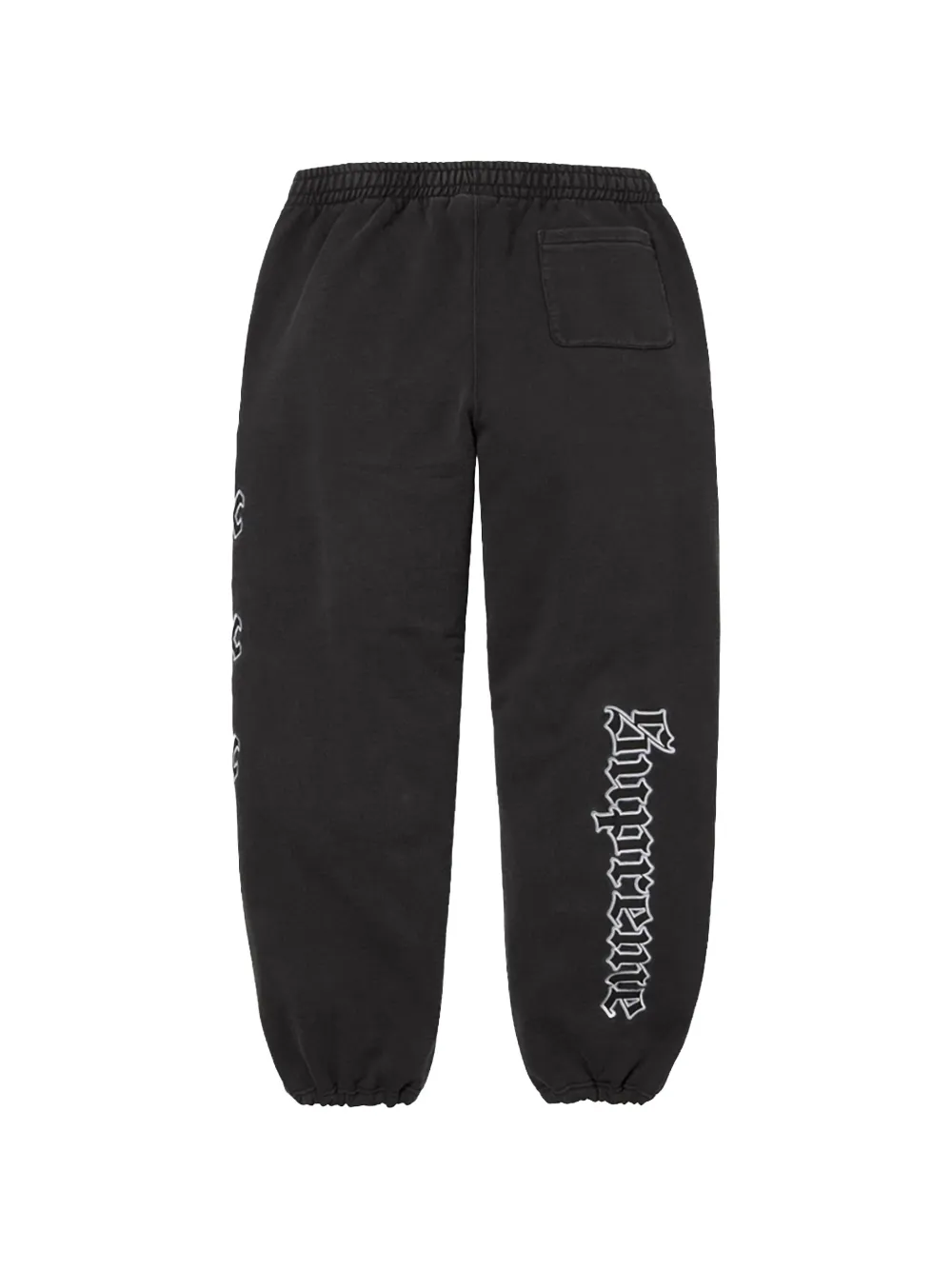 Supreme x Chicago White Sox trainingsbroek met logo Zwart