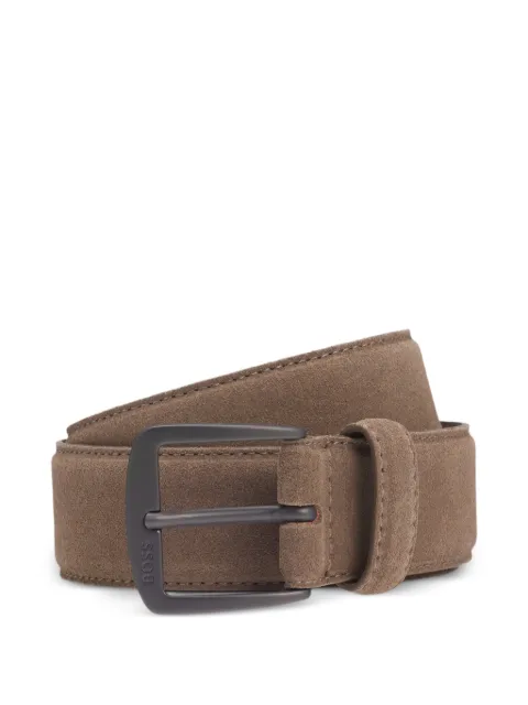 BOSS square-buckle belt