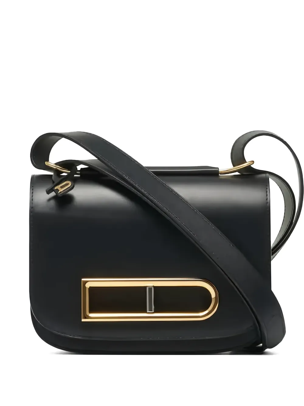 Delvaux small Lingot leather shoulder bag - Nero