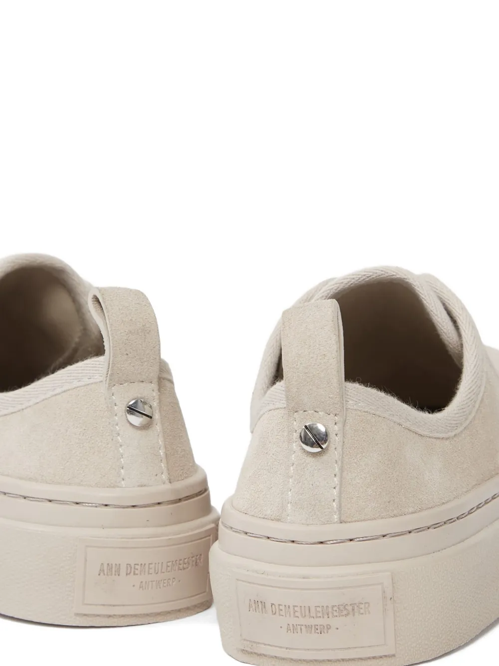 Ann Demeulemeester Halli Vulcanized low-top sneakers Beige