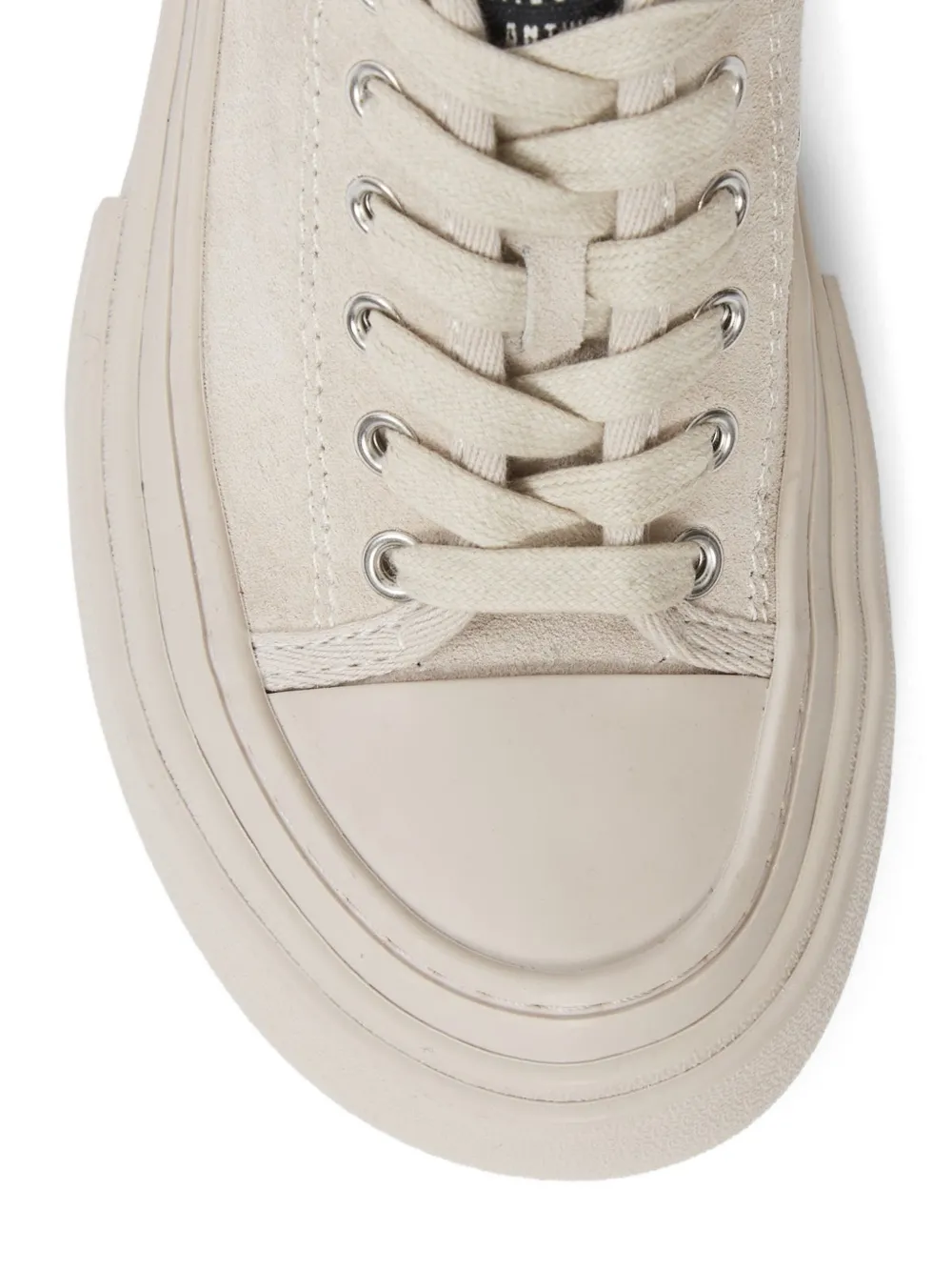 Ann Demeulemeester Halli Vulcanized low-top sneakers Beige