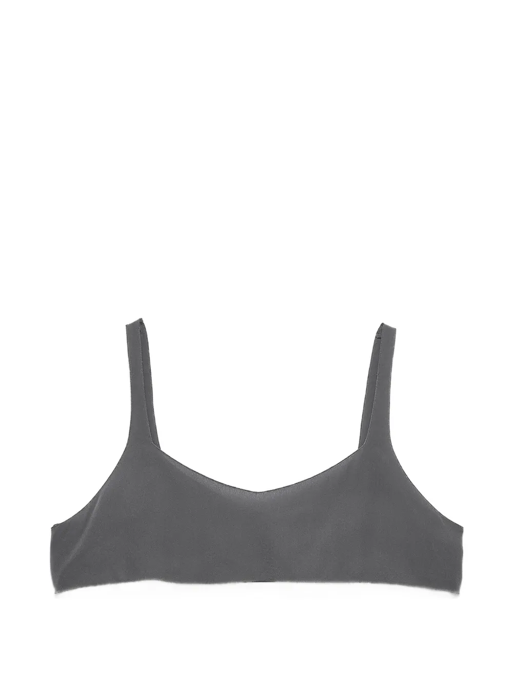 Prada crepe de chine top - Grigio