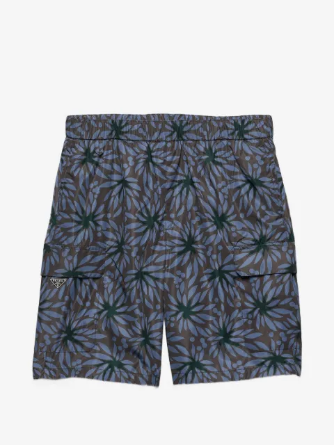 Prada traje de baño Re-Nylon estampado