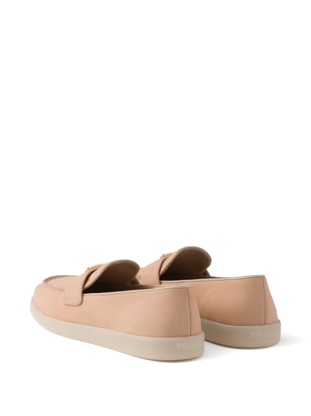 Prada Nubuck loafers Roze