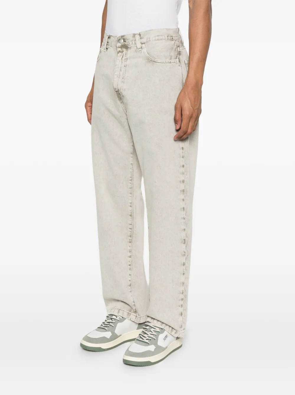 Carhartt Wip Buttoned Jeans - Neutrals 