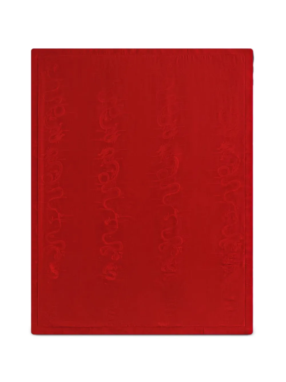 Shanghai Tang dragon tang blanket - Rosso
