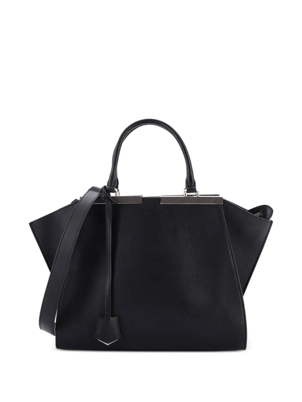 Fendi Pre-Owned Petite 3Jours Bag Leather satchel - Nero