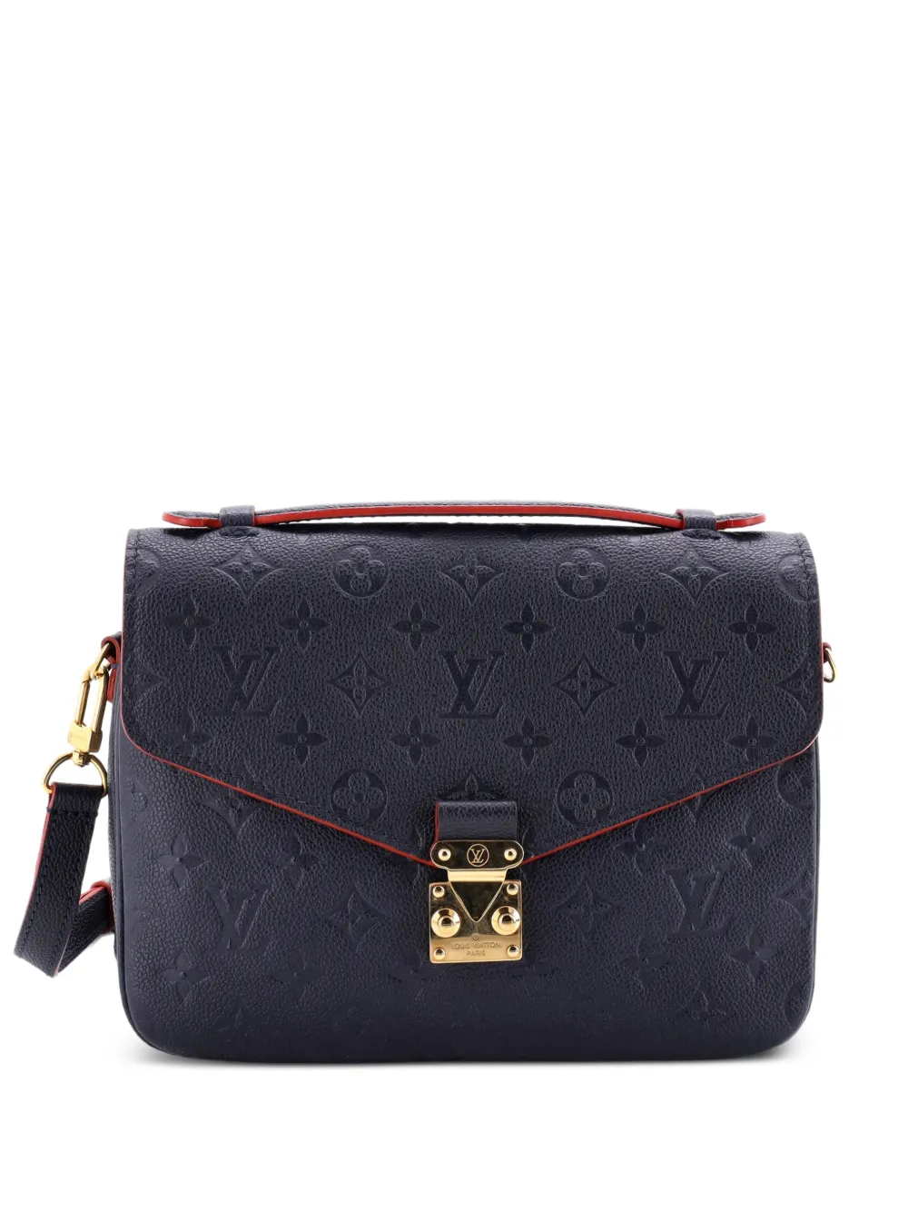 Louis Vuitton Pre-Owned Pochette Metis Monogram Empreinte Leather crossbody bag - Blu