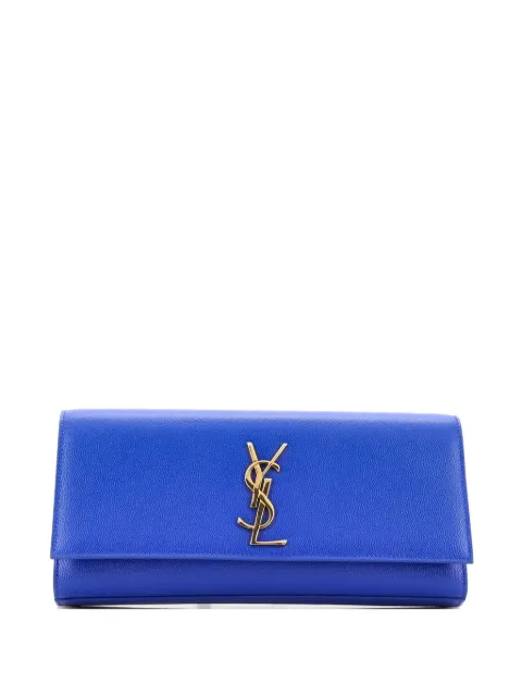 Saint Laurent Pre-Owned bolsa de mano larga de piel con monograma Classic