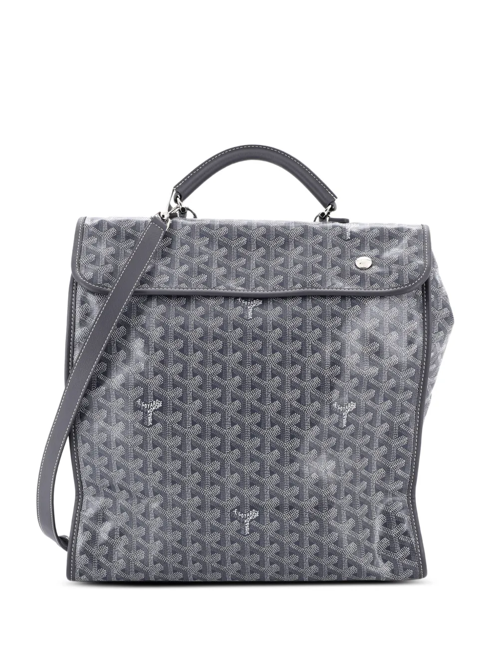 Goyard Pre-Owned Saint Leger Briefcase Coated Canvas backpack - Grau