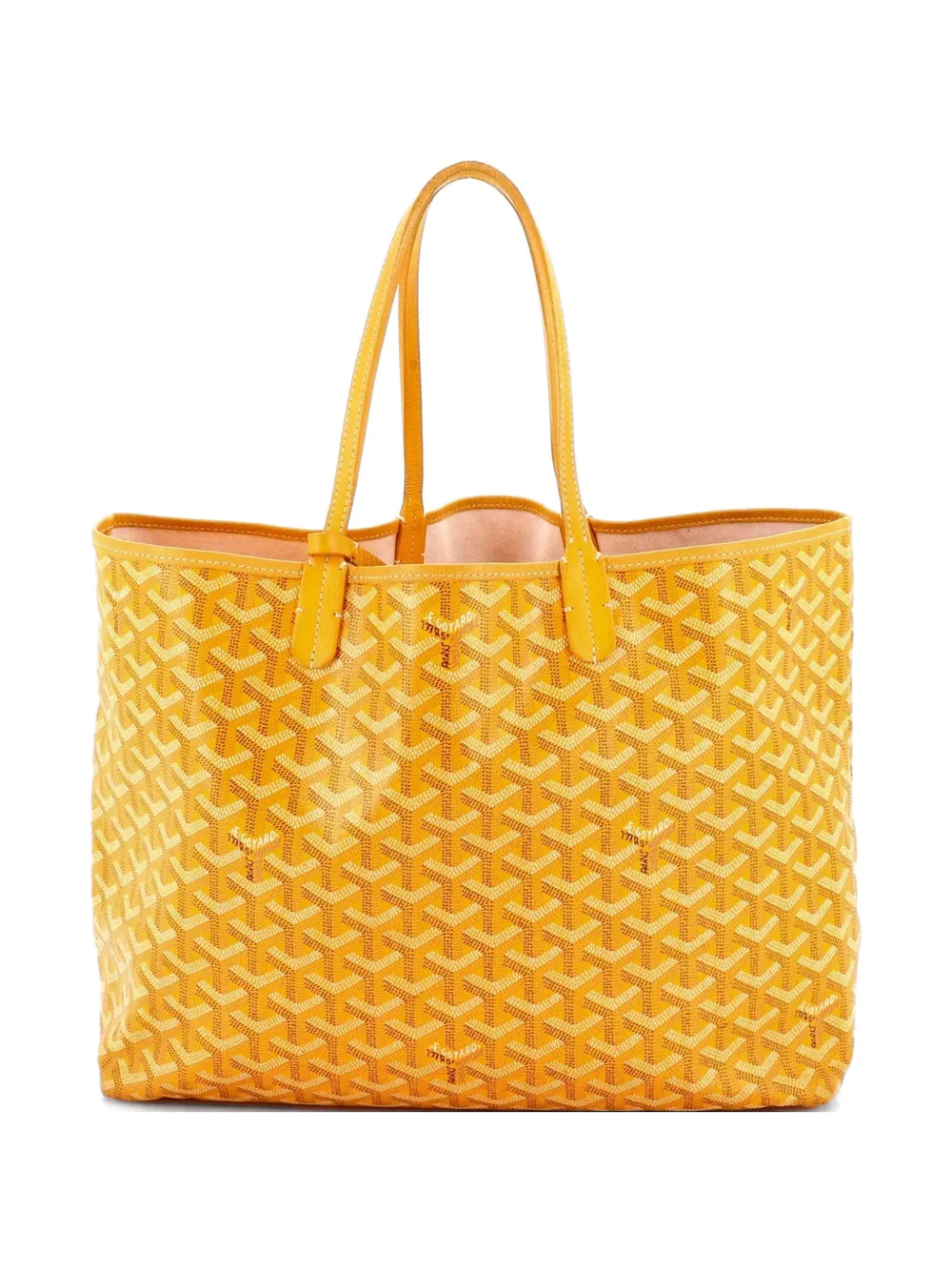 Goyard Pre-Owned Saint Louis Coated Canvas PM tote bag - Giallo