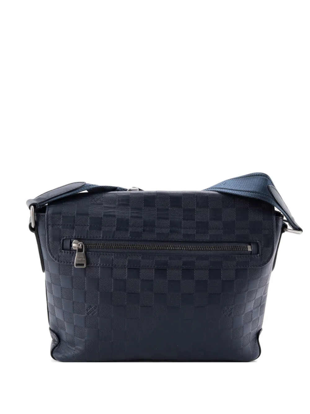 Louis Vuitton Pre-Owned District Messenger Bag Damier Infini Leather PM crossbody bag - Blu