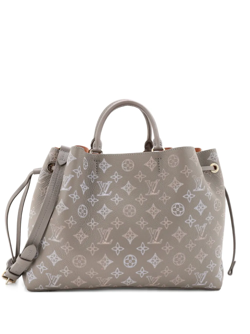 Louis Vuitton Pre-Owned Bella Mahina Leather tote bag - Grigio