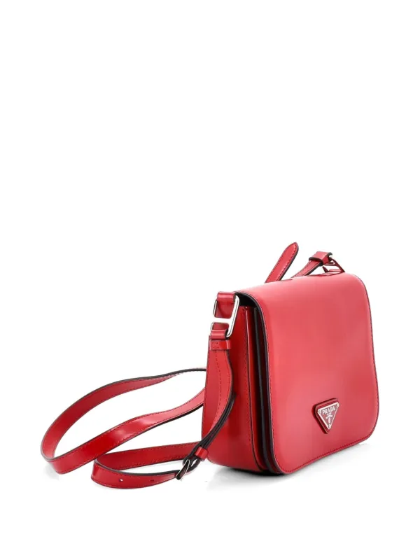 Prada Pre-Owned フル フラップ スパッツォラートレザー スモール