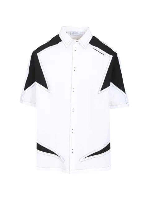 Off-White logo-print shirt