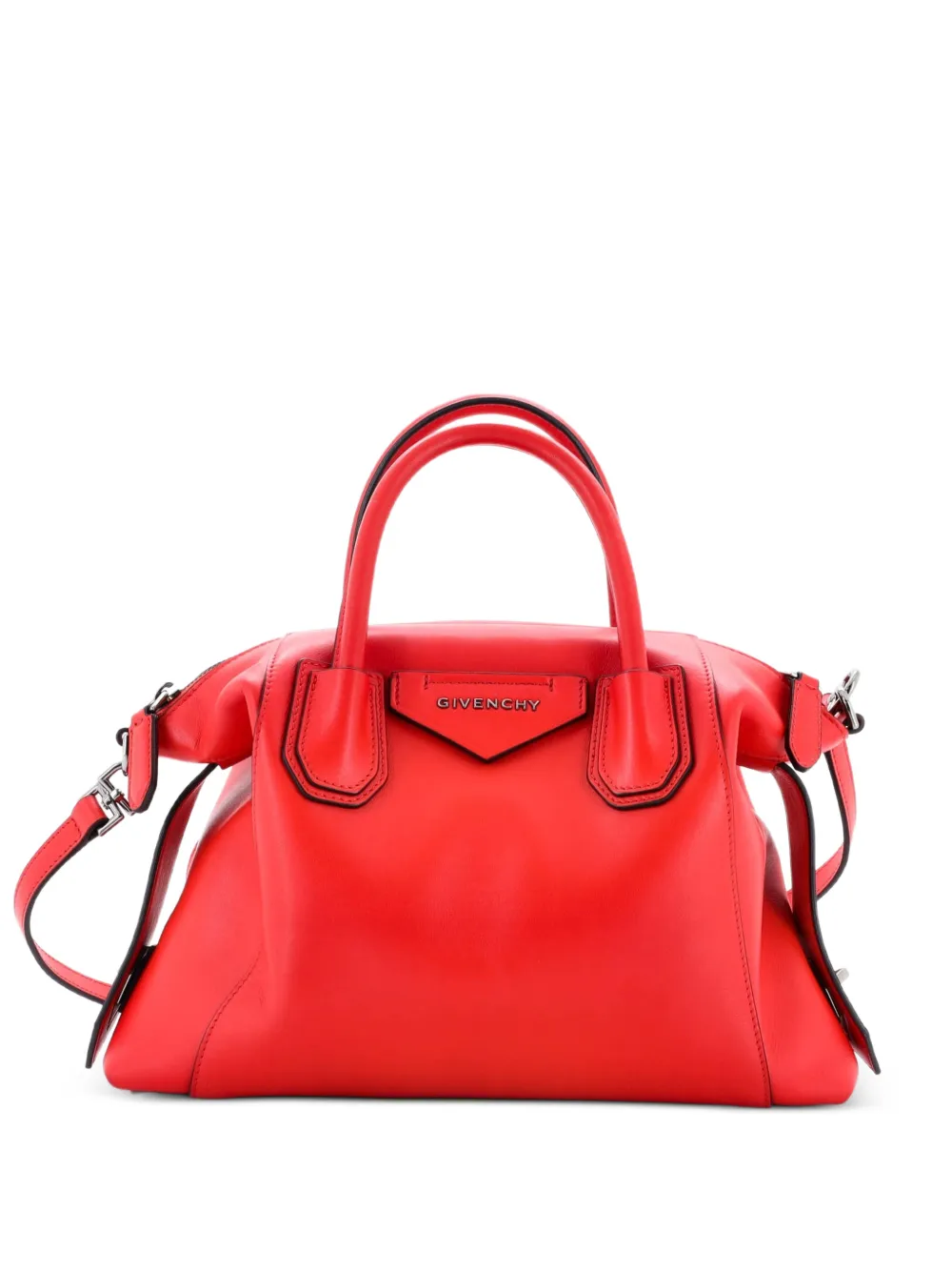 Givenchy Pre-Owned Antigona Soft Bag Leather Small satchel - Rosso