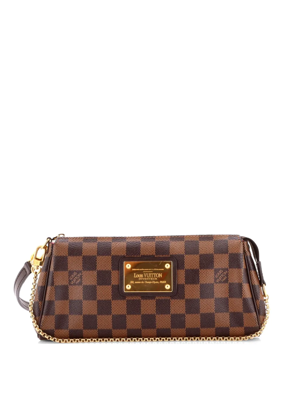 Louis Vuitton Pre-Owned Eva Handbag Damier clutch bag - Marrone