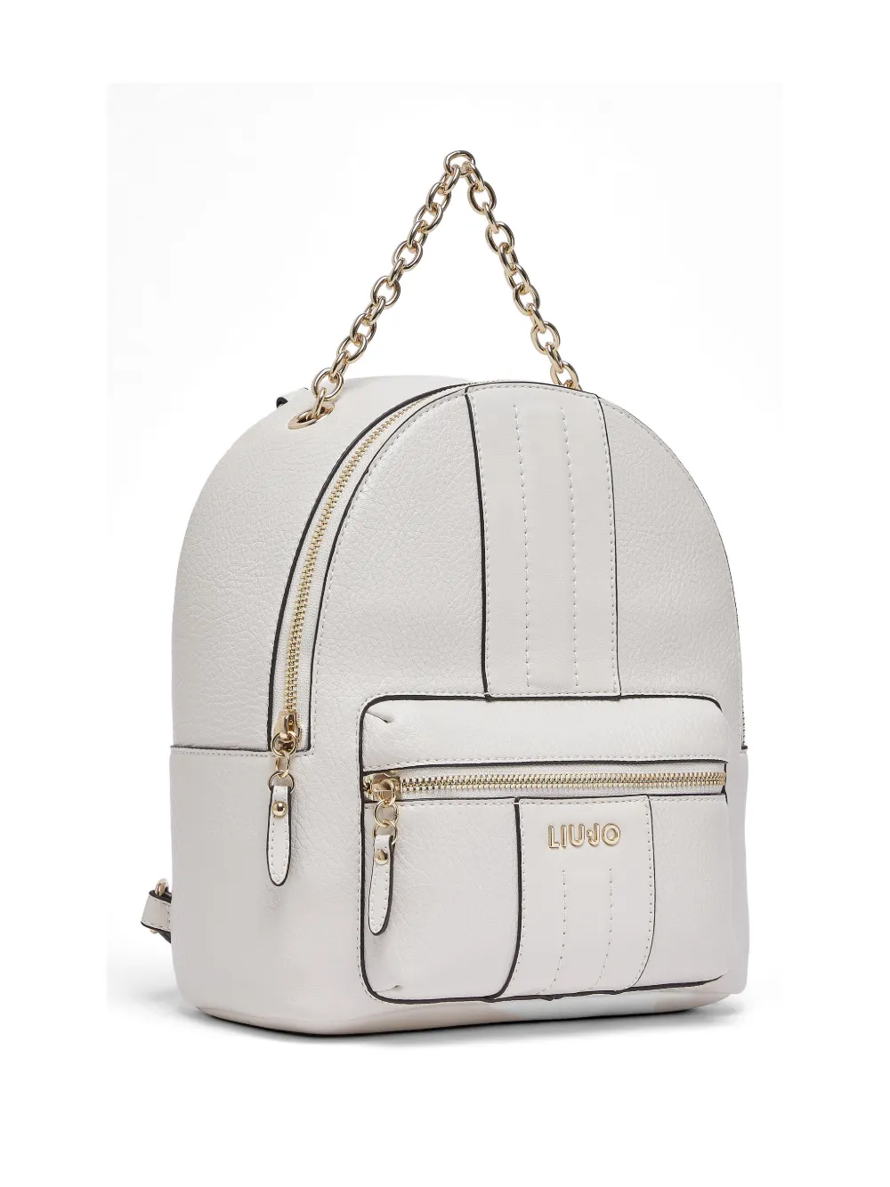  Liu Jo Chain Detail Backpack - Neutrals 