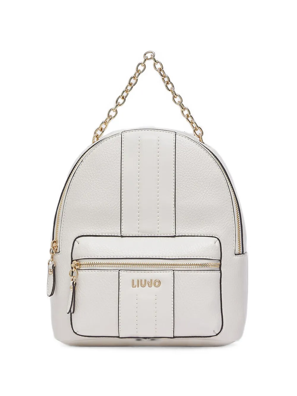 LIU JO chain detail backpack - Toni neutri
