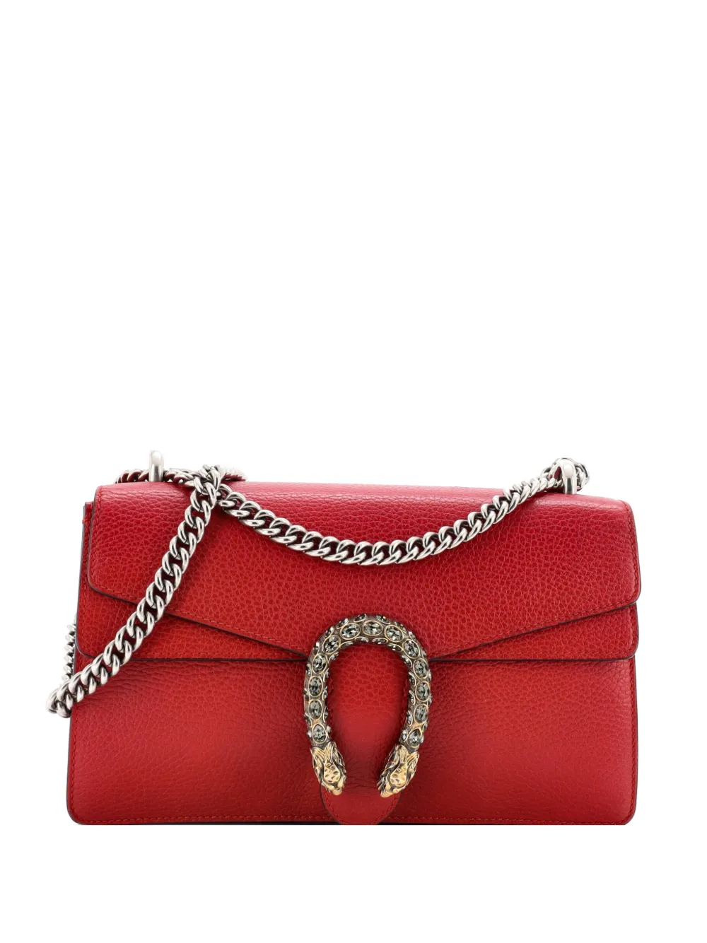 Gucci Pre-Owned Dionysus Bag Leather Small shoulder bag - Rosso