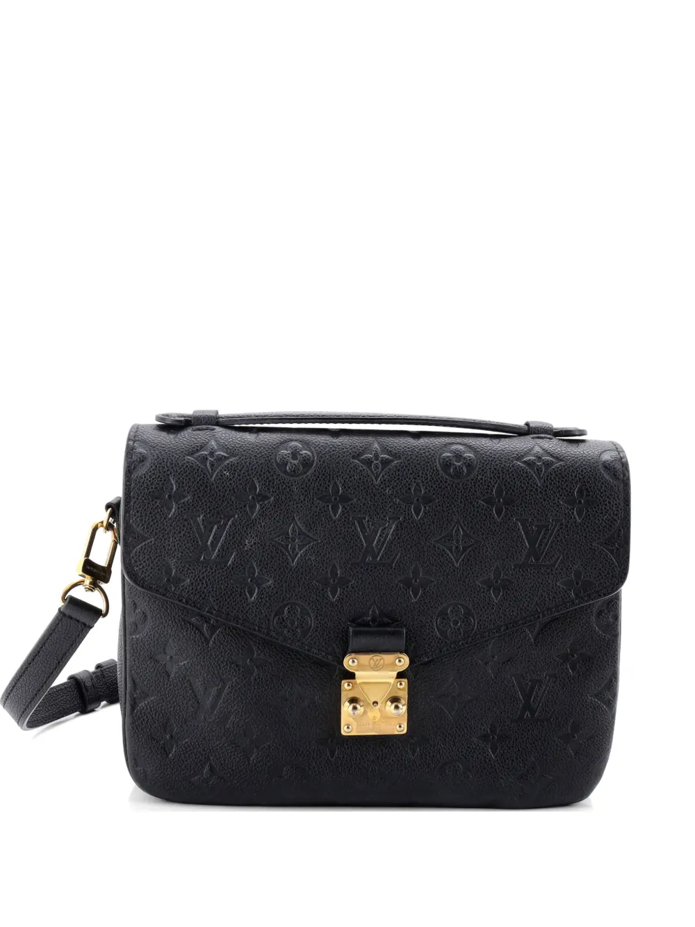Louis Vuitton Pre-Owned Pochette Metis Monogram Empreinte Leather crossbody bag - Black