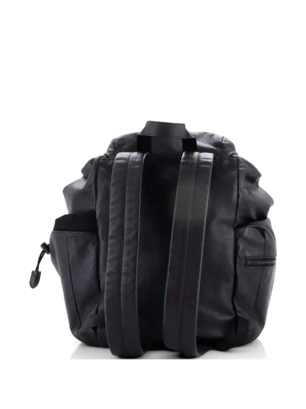 louis vuitton black backpack uk Monogram Shadow Leather Sprinter myGemma| Item #108275 Louis Vuitton - Lockme Backpack