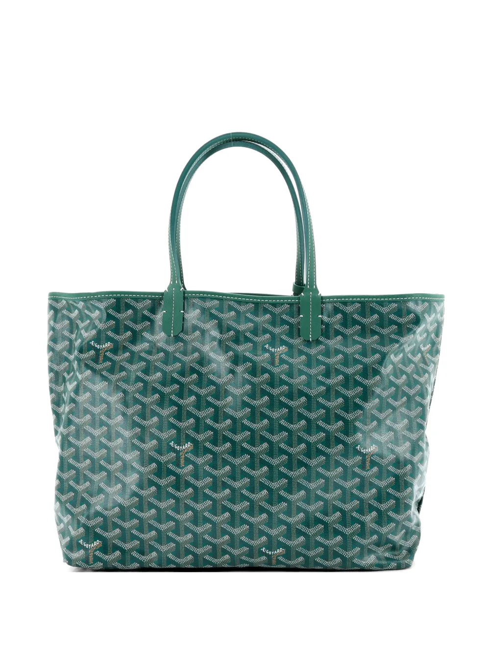 Goyard Pre-Owned Saint Louis Coated Canvas PM tote bag - Verde