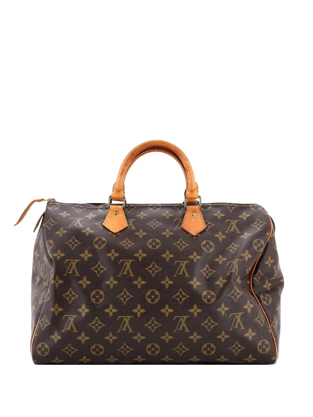 Louis Vuitton Pre-Owned Speedy Handbag Monogram Canvas 35 satchel - Brown