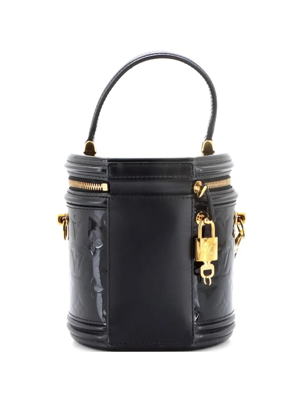 Louis Vuitton Pre-Owned Cannes Handbag Monogram Vernis crossbody bag - Nero