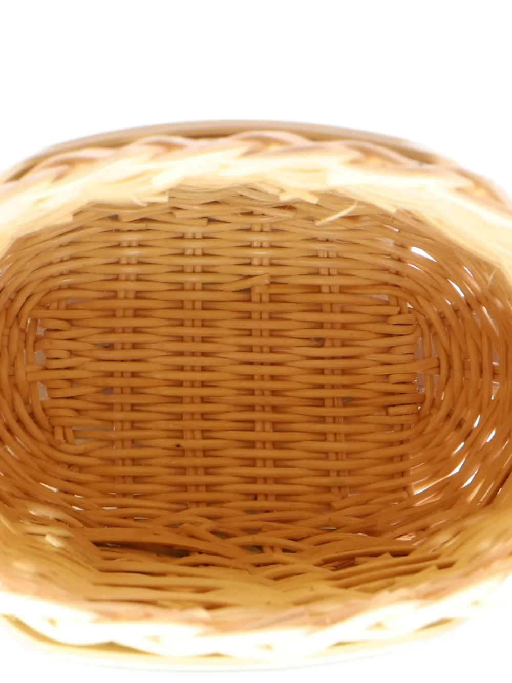 Sahara Basket Bag Wicker Raffia With Leather Bucket Bag