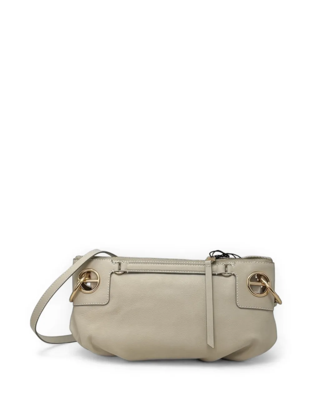  Borbonese Ring London Crossover Shoulder Bag - Neutrals 