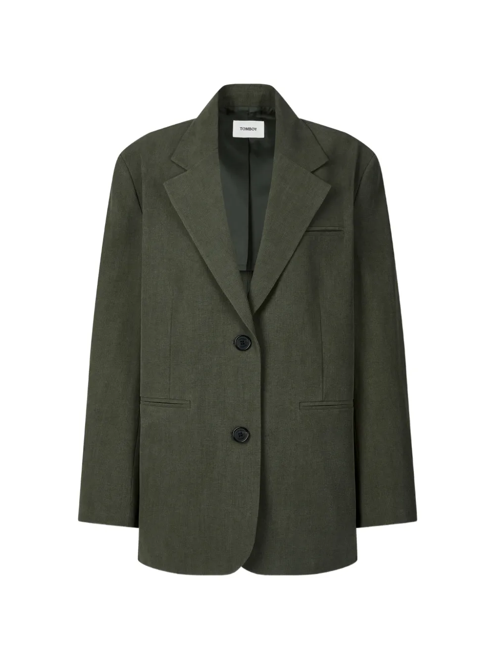 TOMBOY single-breasted blazer - Verde