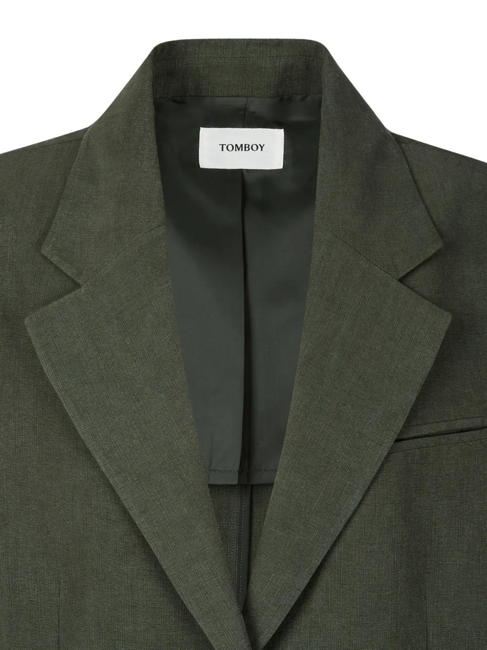 TOMBOY Blazer met enkele rij knopen Groen