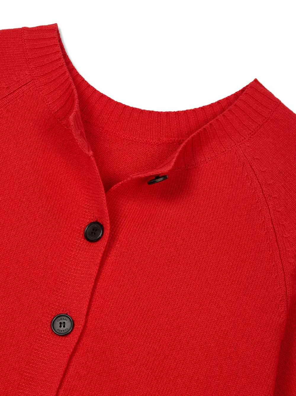  Tomboy Short Sleeve Cardigan - Red 