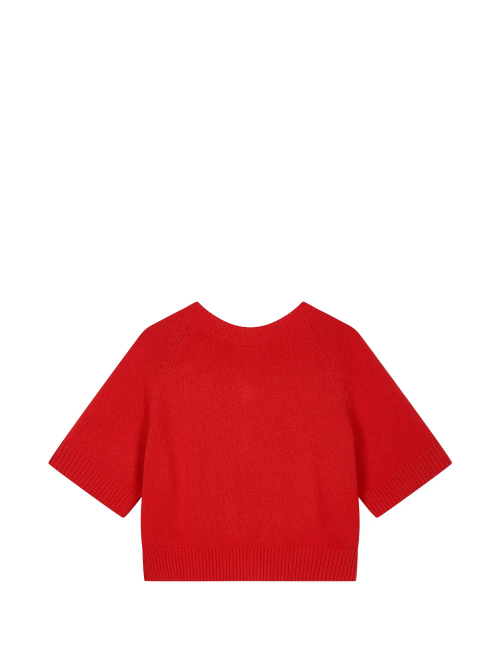  Tomboy Short Sleeve Cardigan - Red 