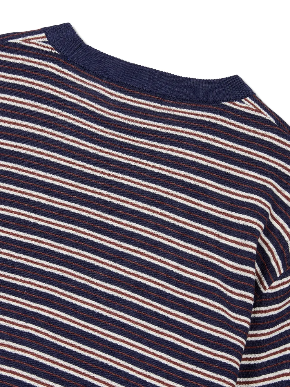 TOMBOY Gestreepte trui met ronde hals Blauw