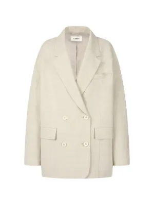 Palm Angels double-breasted Blazer | Neutrals | FARFETCH