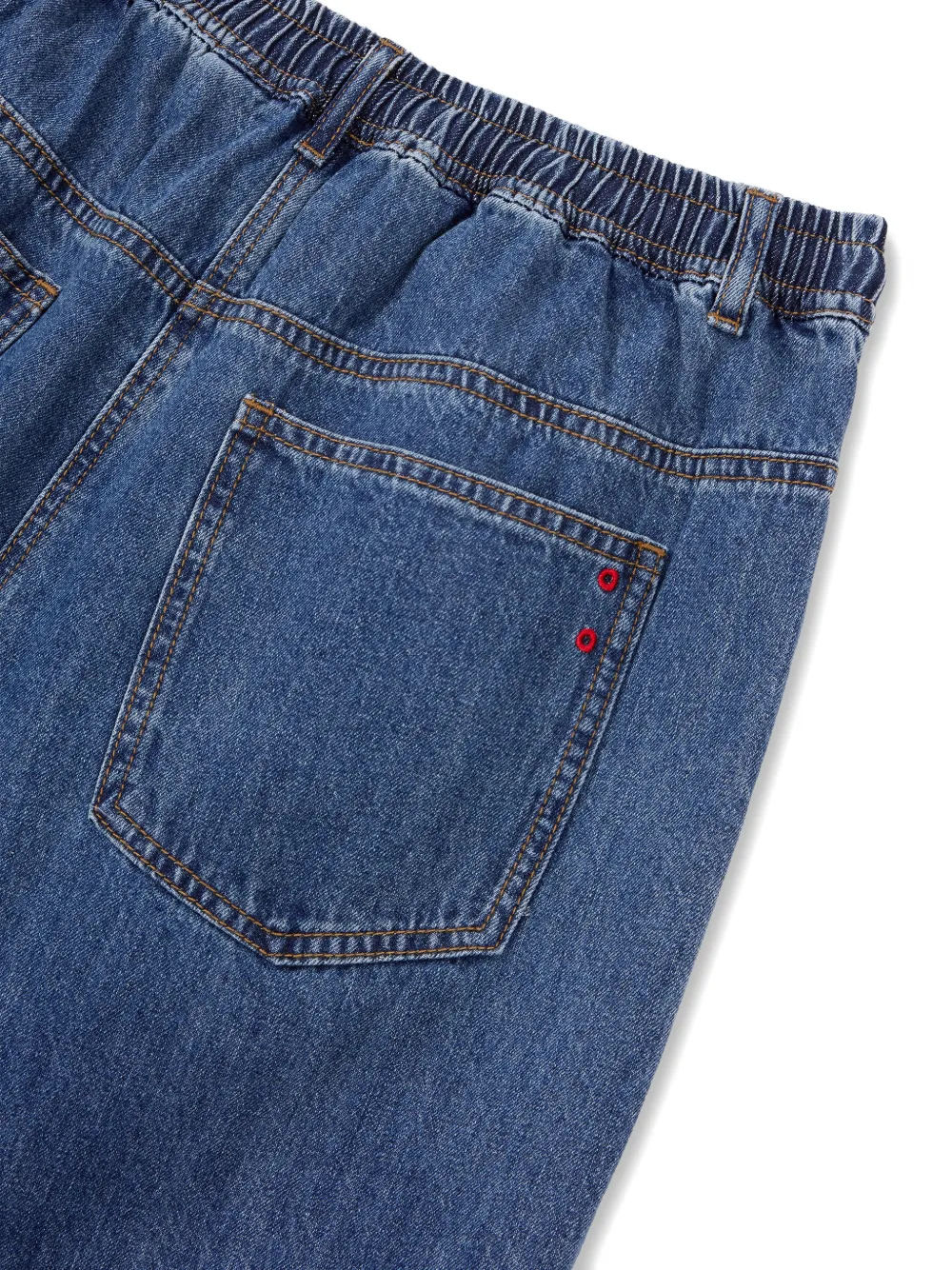 TOMBOY Jeans met trekkoordsluiting Blauw