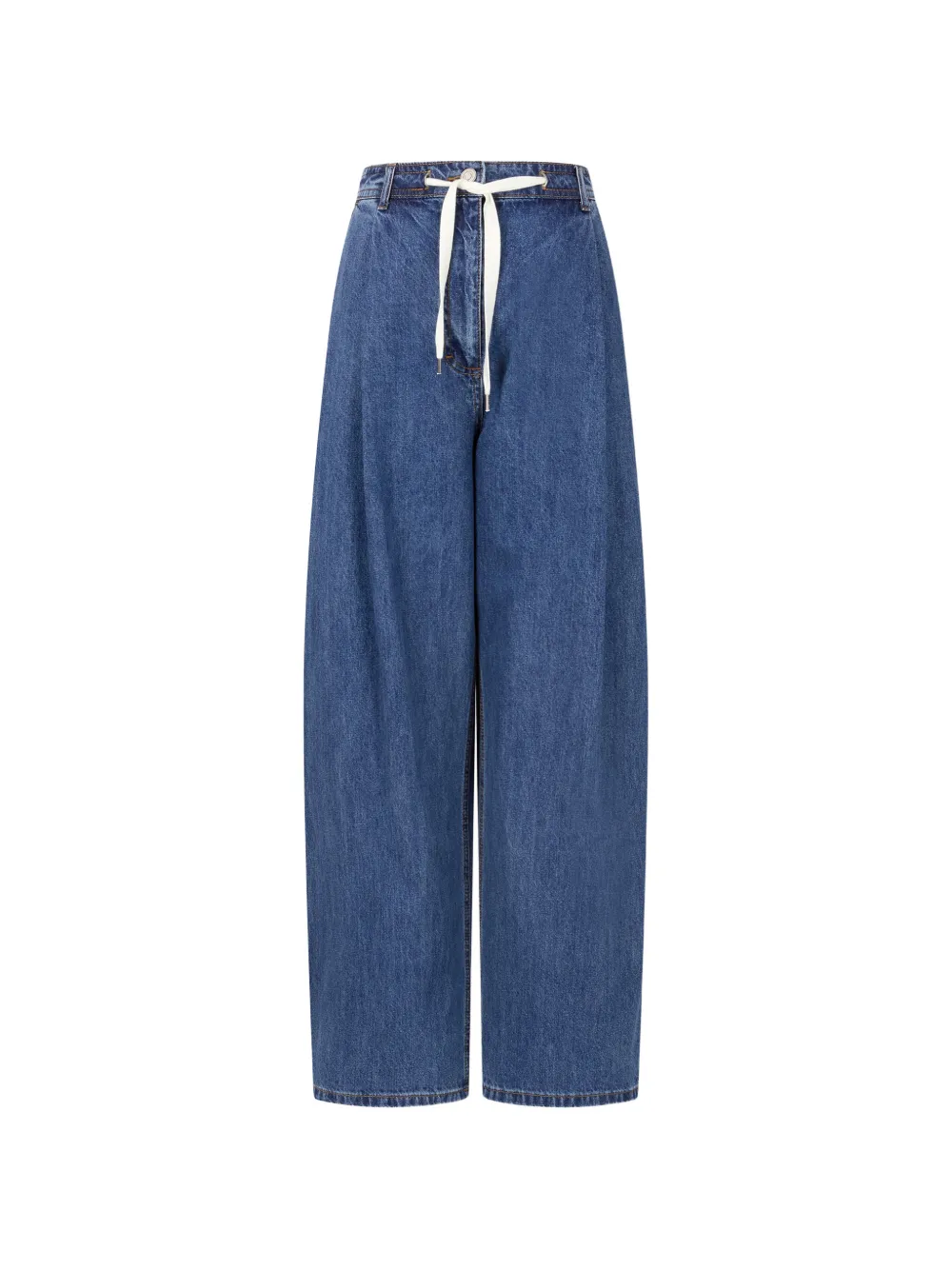 TOMBOY drawstring-fastening jeans - Blau